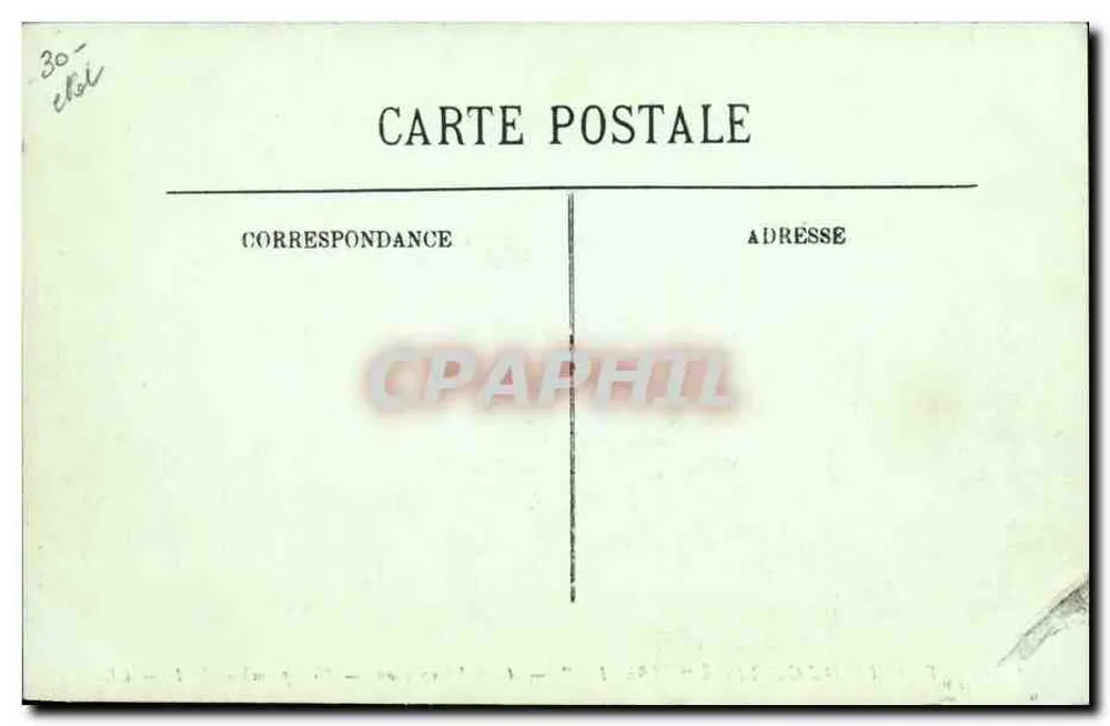 La catastrophe du cuirassé "Liberté" — Après l'explosion — LL. — 25 septembre 1911 - Rückseite