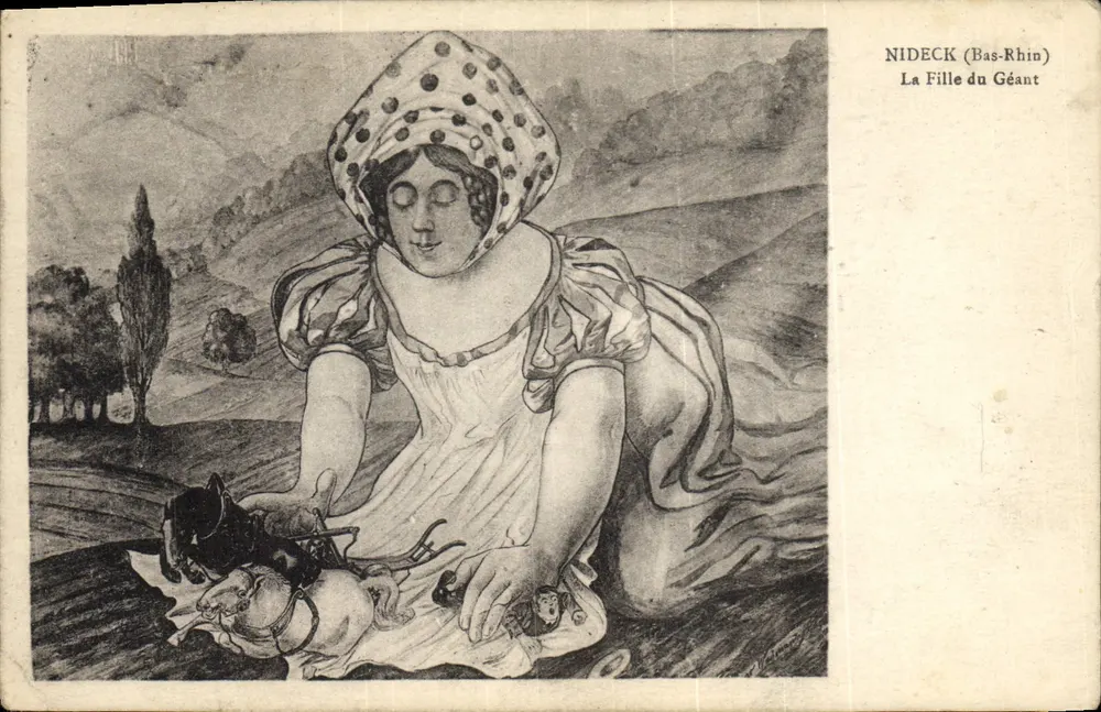 Nideck (Bas-Rhin) — La Fille du Géant — éditeur Nideck (Bas-Rhin) - Frente