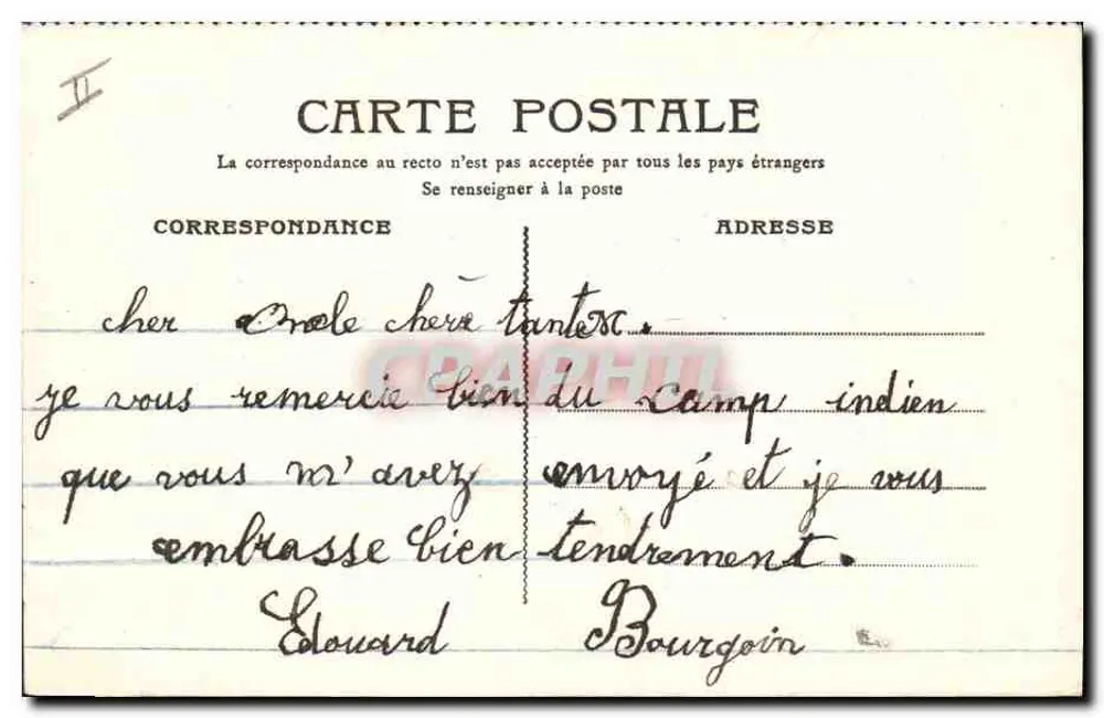 Die Geschenke des Großvaters — In Elsass — J. Belalain - Rückseite