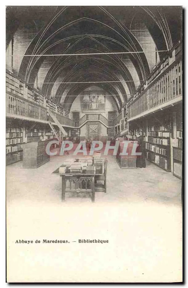 Abadia de Maredsous — Biblioteca — Editor não visível - Frente