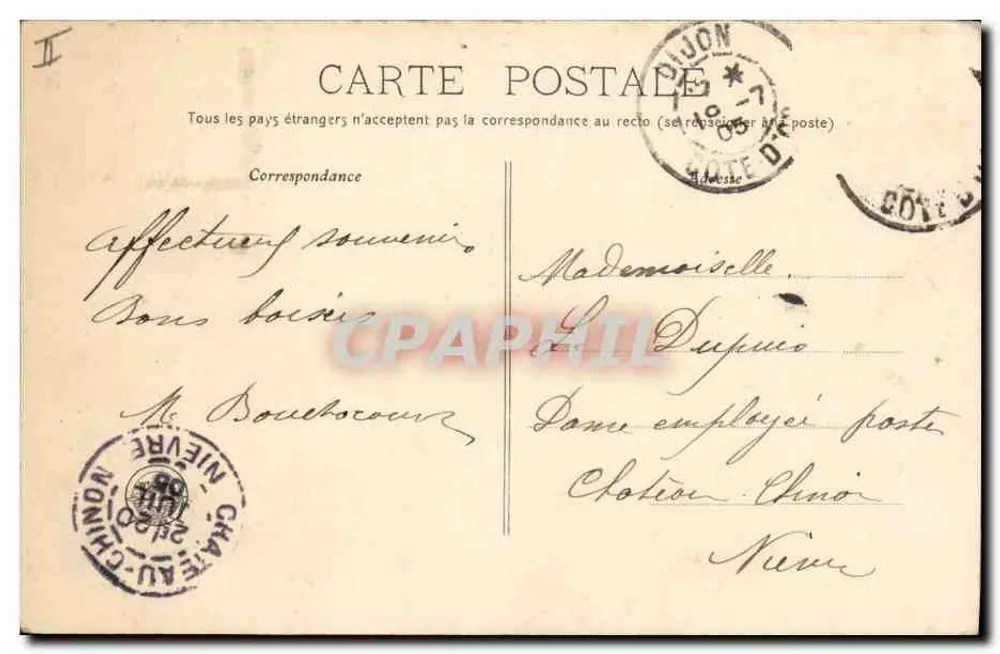 A PROVA — por Galliac — Museu de Dijon - Verso