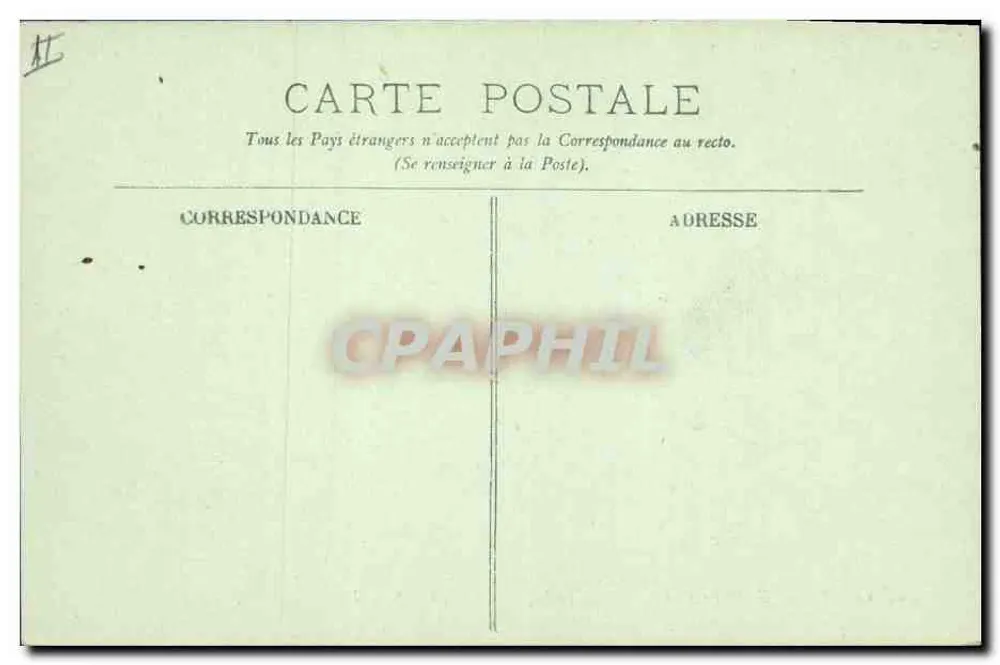 Compiègne — O Castelo — Biblioteca de Napoleão I — LL. n°26 - Verso