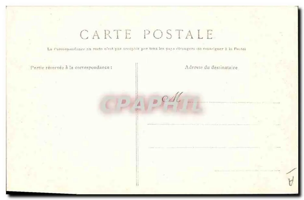 Antiga Casa do Século XVII (desaparecida) em Joigny — Bairro Saint-André, « Au Chat Botté » — Coleção J. D., Sogs - Verso