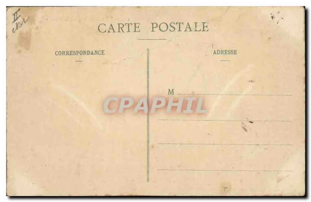 Lacapelle-Marival nel XV secolo — Gemillet, editore, Lacapelle-Marival (Lot) - Verso