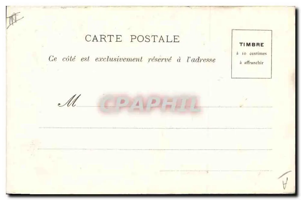 Falcão — O túmulo — Hélico, Bisson, Paris - Verso
