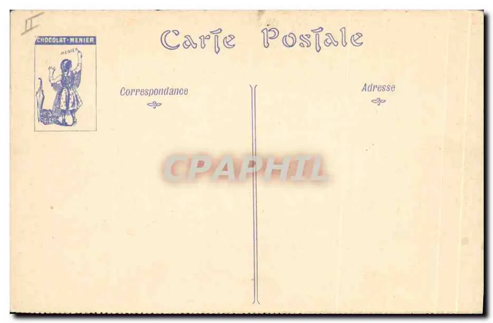 Chasseurs Alpins — Défense d'un Pont — Éditeur : M. Mabille, n° 1012 - Rückseite