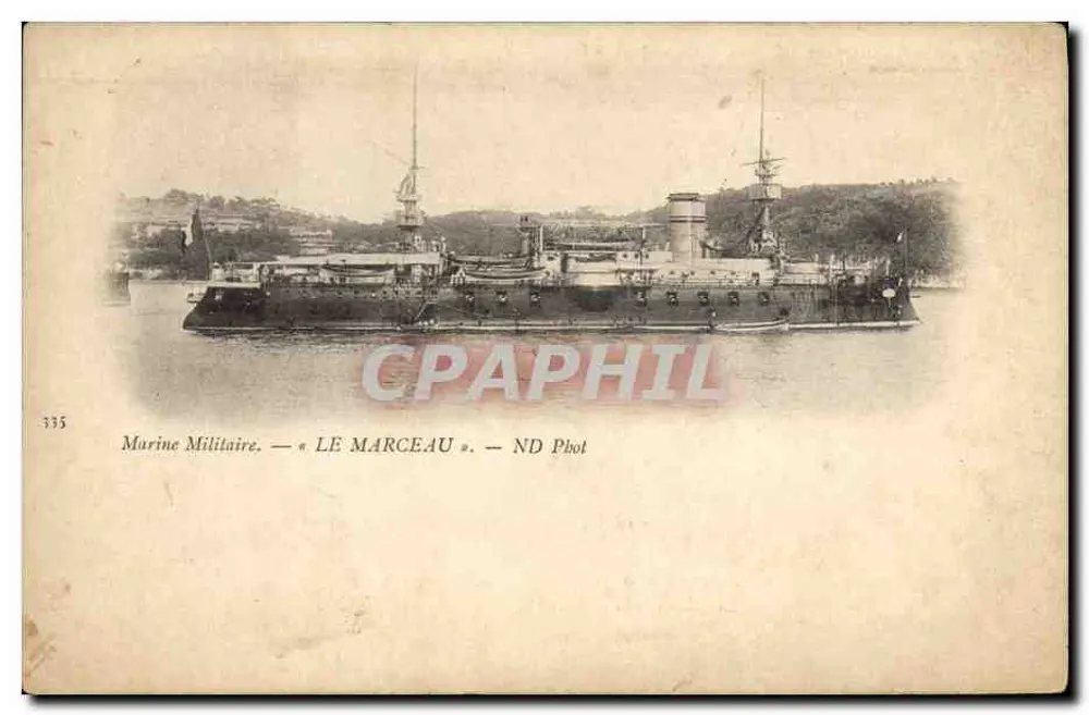 Marinha Militar — LE MARCEAU — ND Pbol - Frente
