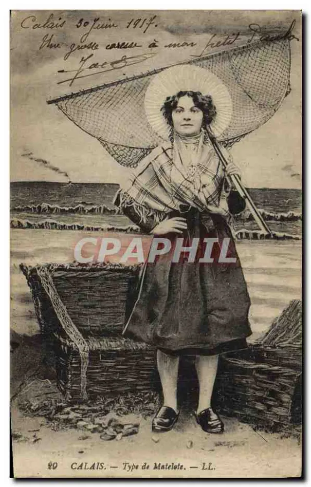 Calais — Tipo de Matelote — LL. — n°80 - Frente