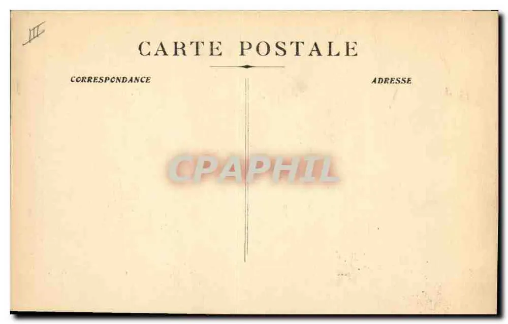 Quarteto de cordas — Músicos em traje de noite — Carta postal - Verso