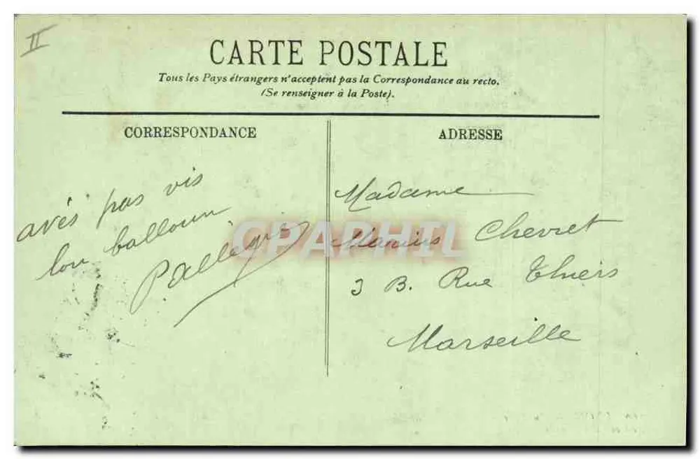 LYON — Im Park. Der Schwanenbereich — LL. — n°166 - Rückseite