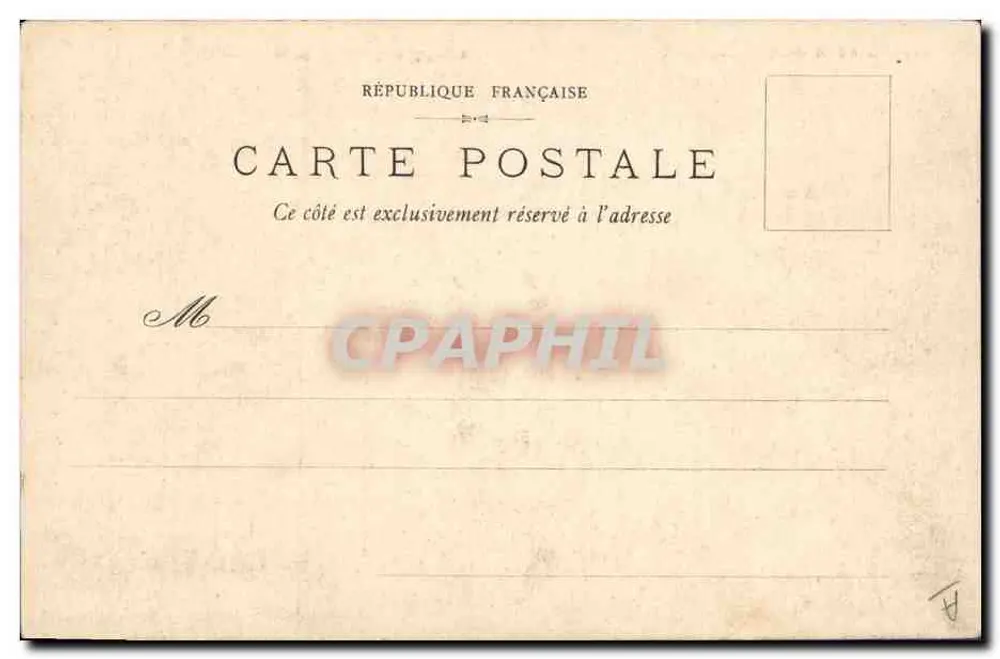 Lager in den Alpen — Édition Gilelta, Phot., Nice, n° 1508 - Rückseite