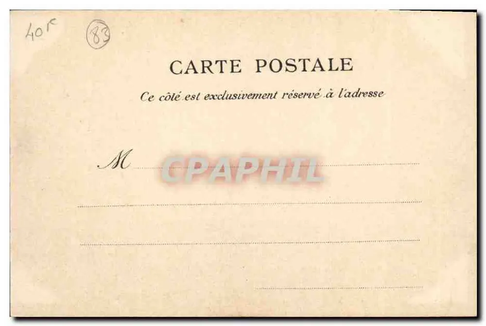 Le Magenta — Puerto de Toulon — Marina Militar — L.P. 45 - Reverso