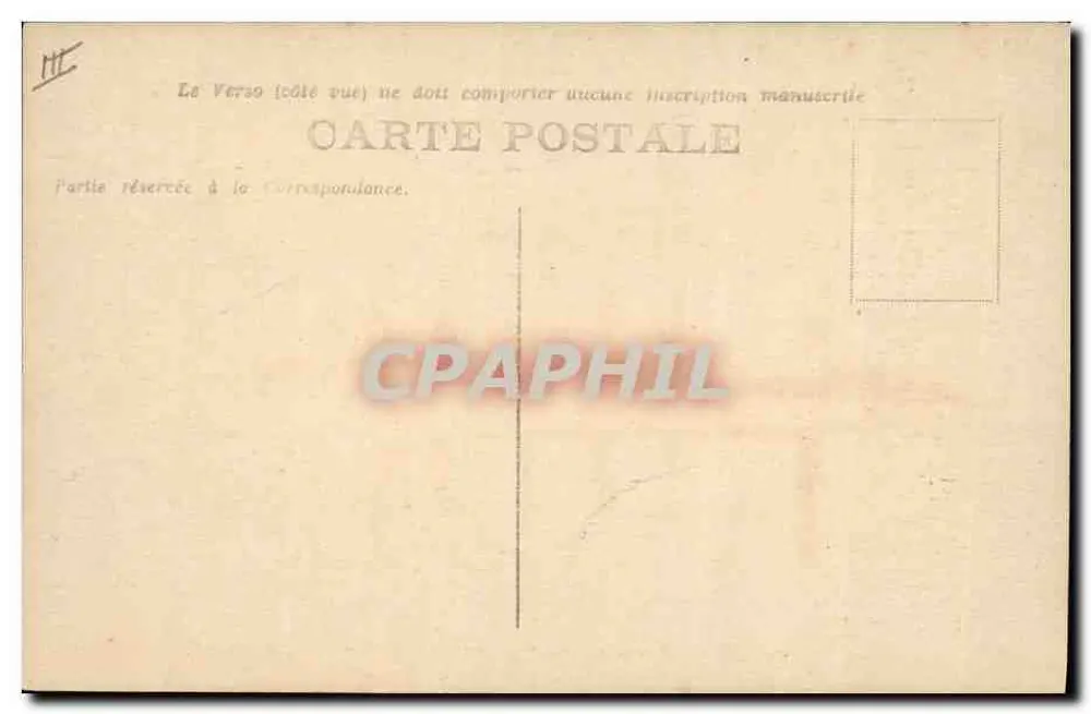 Cruzador leve « Mulhouse » — Marinha Militar Francesa — n° 506 - Verso