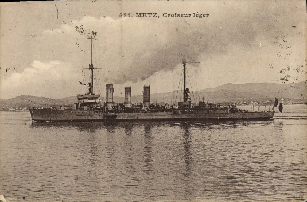 Cruiser leve METZ — 521 — Editor INP da Côte d'Azur - Frente