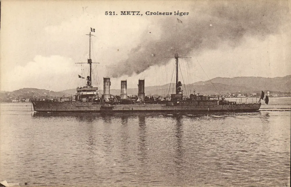 METZ, Cruizer leve — 521. — Editor: Imp. da Côte d'Azur Illustrée - Frente