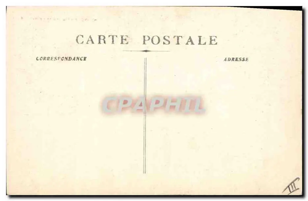 Kriegsschiff MASSÉNA — Erstklassige französische Schlachtschiff — Seeschlacht 1914:15 — Verlag G. Grand & Cie, Marseille - Rückseite
