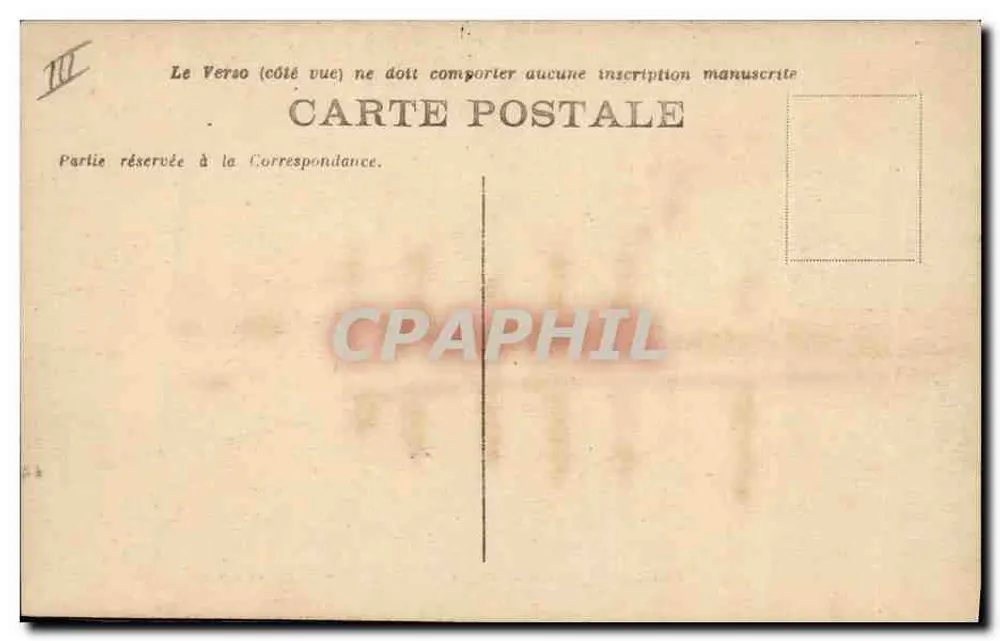 Cruiser leve « Mulhouse » — Marinha Militar Francesa — série 506 - Verso
