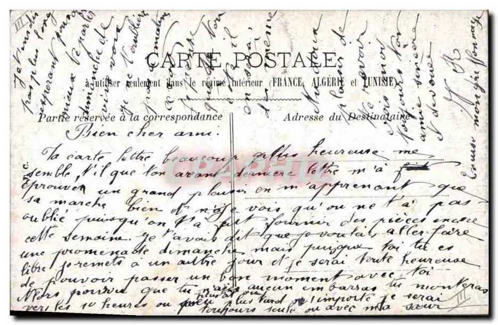 Yvette D'Mrcy — Neuer Zirkus — Karte postale - Rückseite