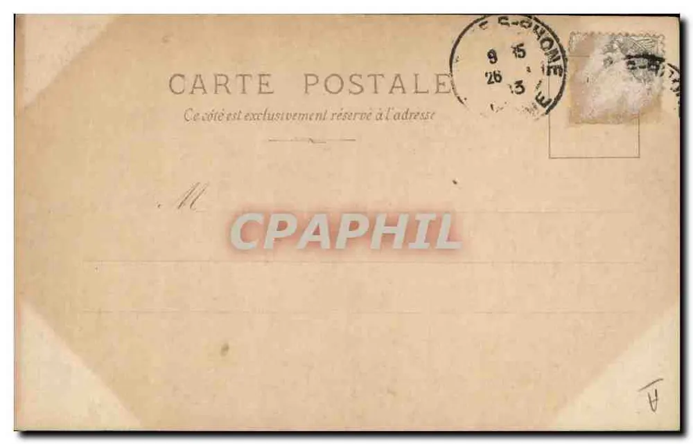 Lucy Lissignac — Schauspielerin an der Comédie Française — J. Duguy, Paris - Rückseite