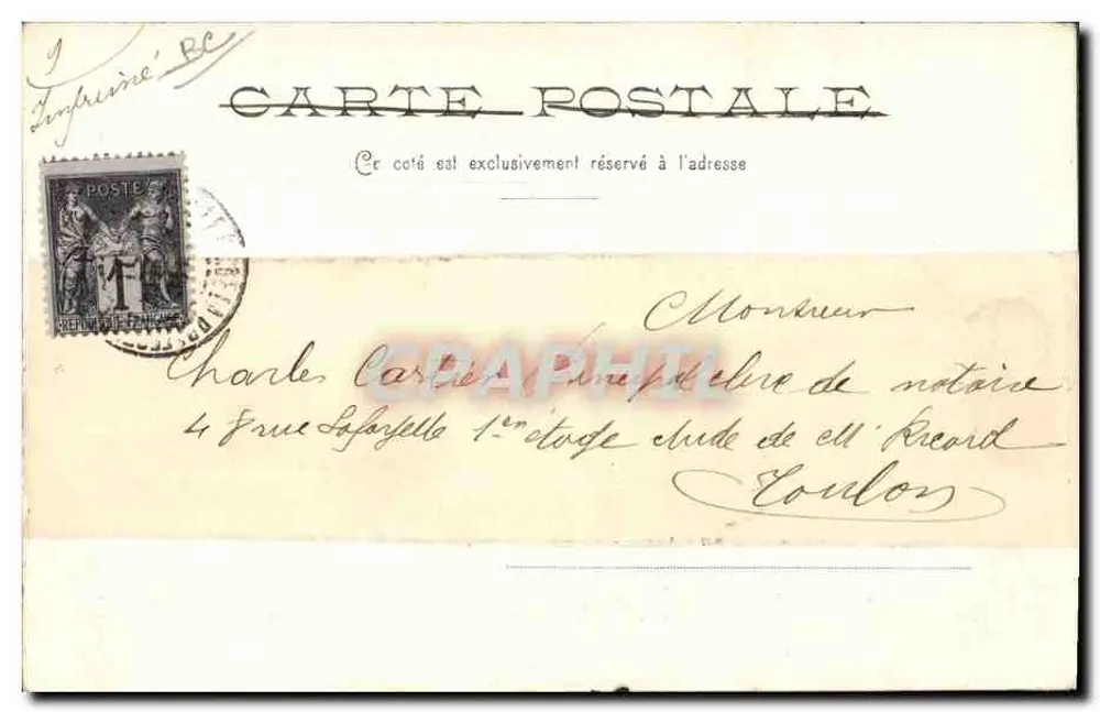 L'Aiglon — Tocha: M. Guitry — cliché Paul Boyer - Verso