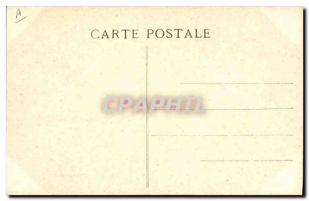 Matelote, Stadttoilette — Calais — E. S. 509 - Rückseite