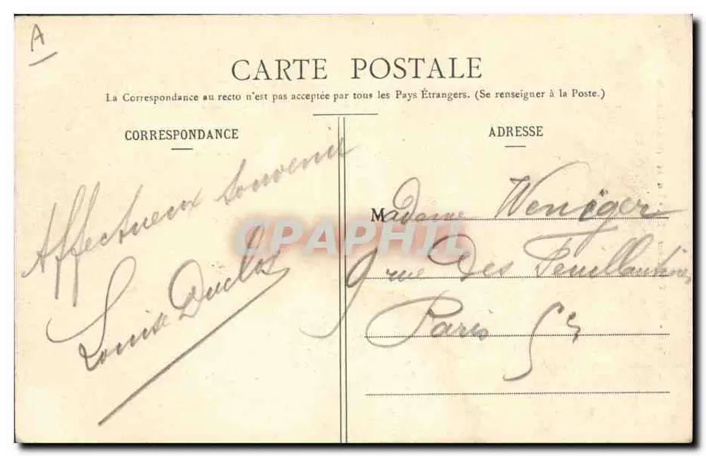 Boulogne-sur-Mer — Eine hübsche Boulognerin — L.D., B., 452 - Rückseite