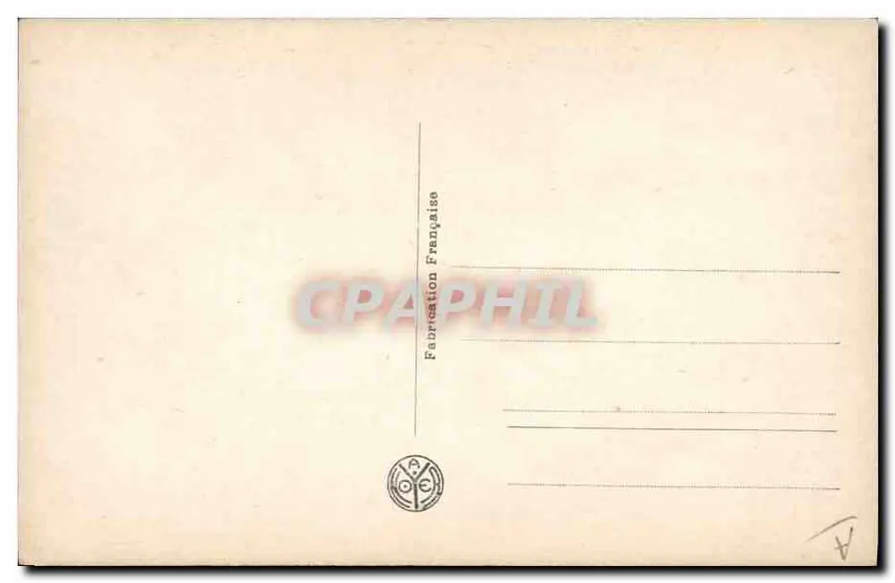 La Flamande — De Koningin van de Provincies van Frankrijk — J.A.N. Parijs - Achterkant