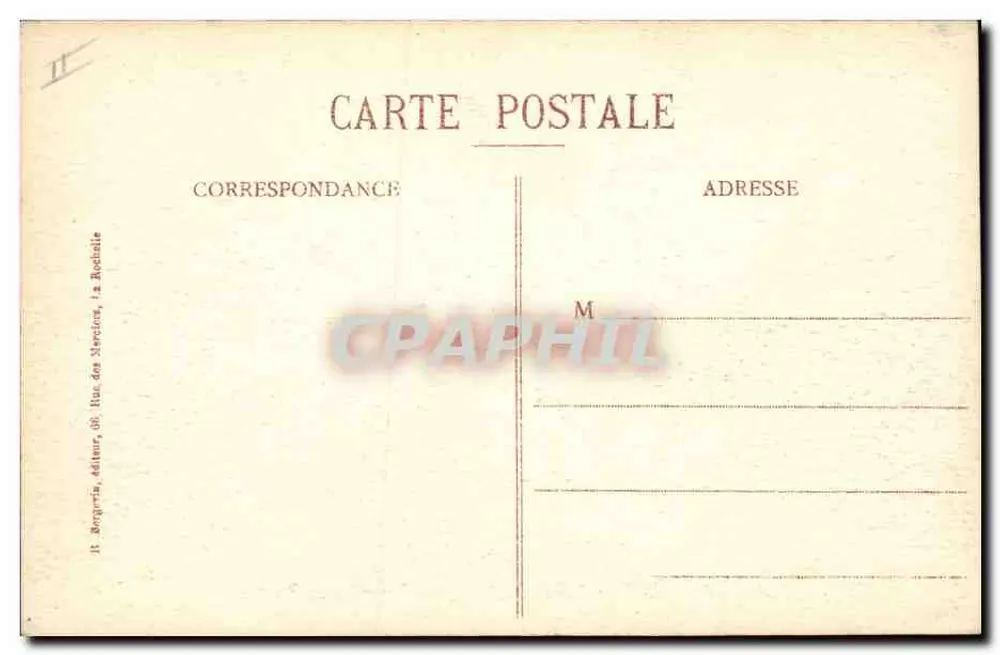 Les Sables-d'Olonne (Vendée) — Hacia el Casino de los Pinos — editor It. Borquicia, n° 4237 - Reverso