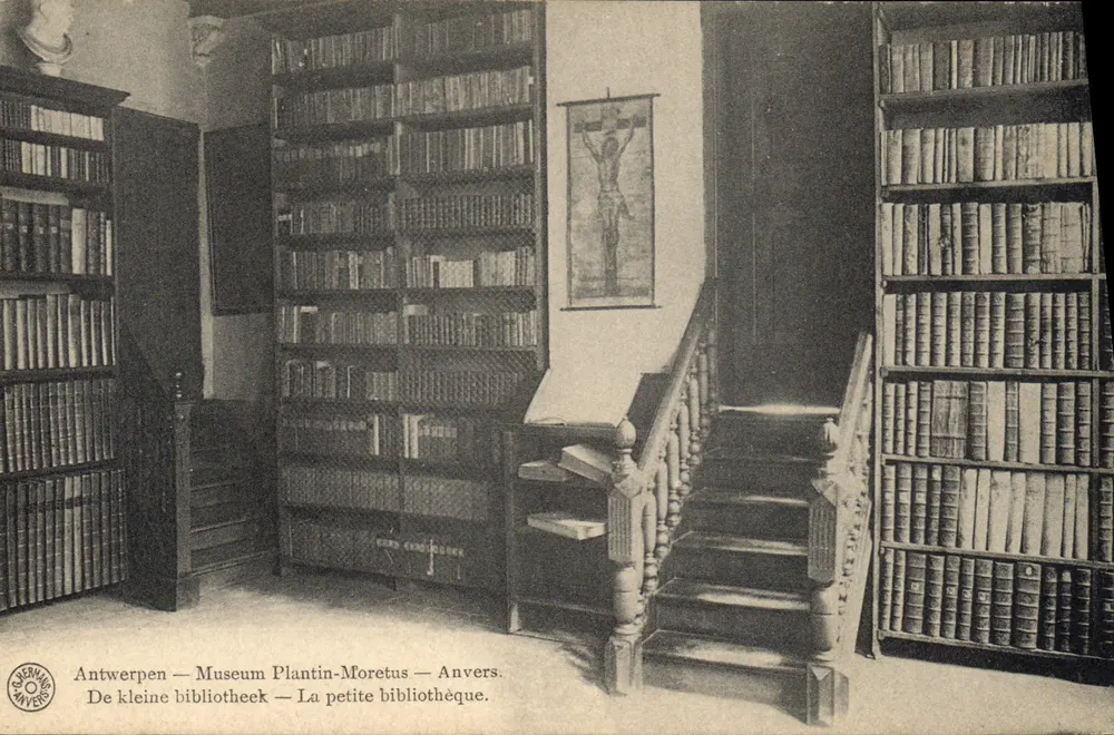 Museum Plantin-Moretus — La pequeña biblioteca — Amberes - Anverso