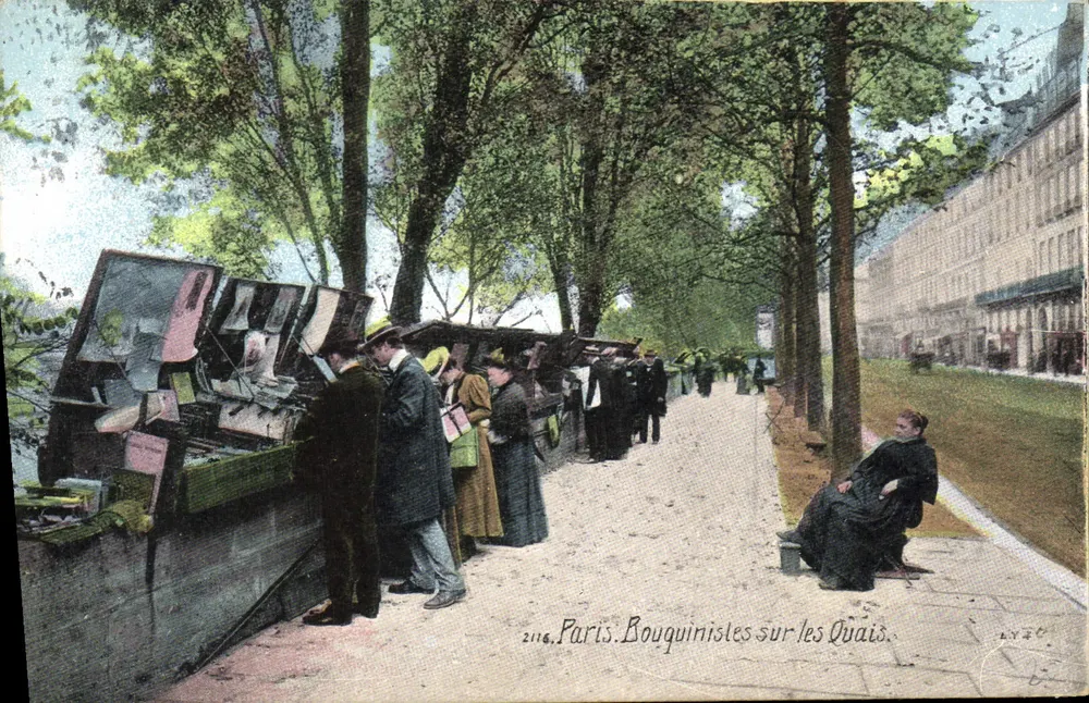 Parigi. Bouquinistes sui Quais — 2118 — Editore: N.Y.C.O. - Recto