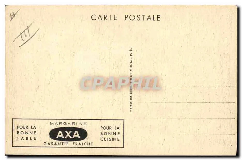 PARIS — Ein Buchhändler, in der Nähe der Notre-Dame — Mona - Rückseite