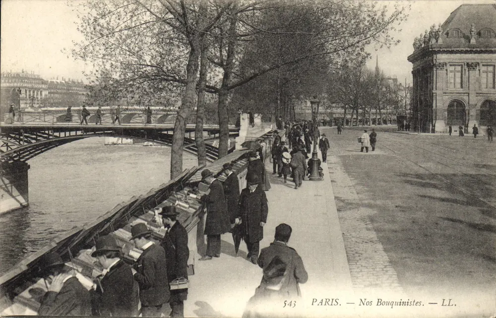 Paris — Nossos Bouquinistas — LL. — n° 543 - Frente