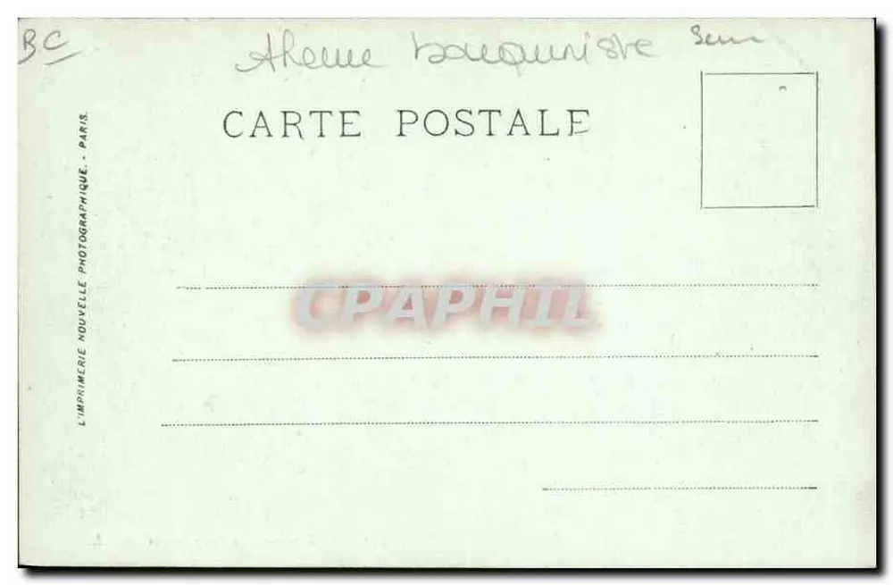 Paris — Nossos Bouquinistas — LL. — n° 543 - Verso