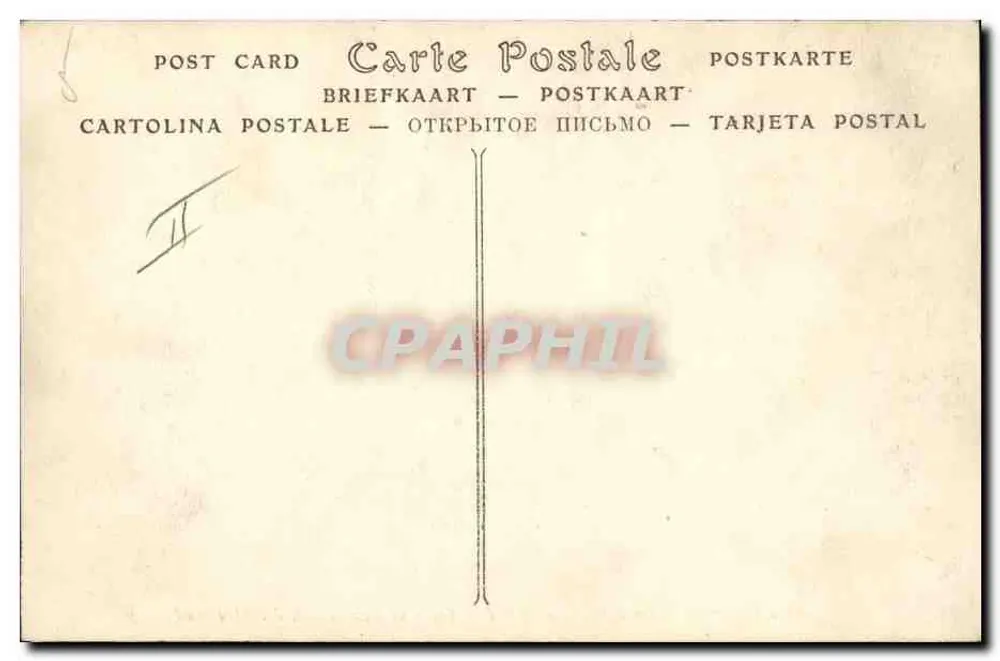 La Manécanterie der Kleinen Sänger von der Kreuz von Bois — Paris, Dezember 1908 — Batechimer - Rückseite