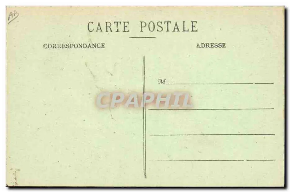Bretagne — Frau, die ein kleines Ferkel hält — Coll. E. Hamonic, St-B. n° 4906 - Rückseite