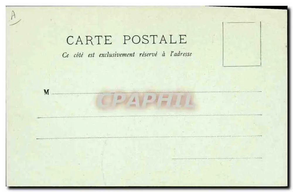 La Marseillaise — cruzador da Marinha Nacional — A. Bougault n°587 - Verso