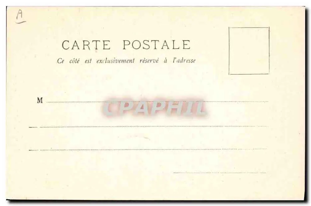 El "Marceau", Acorazado con torreta — A. Bougault, n° 556 - Reverso