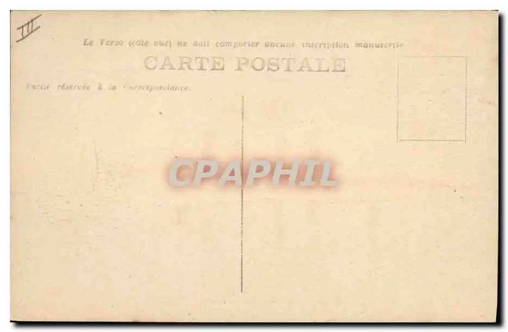 Cruiser leve « Mulhouse » — Marinha Militar Francesa — n° 506 - Verso