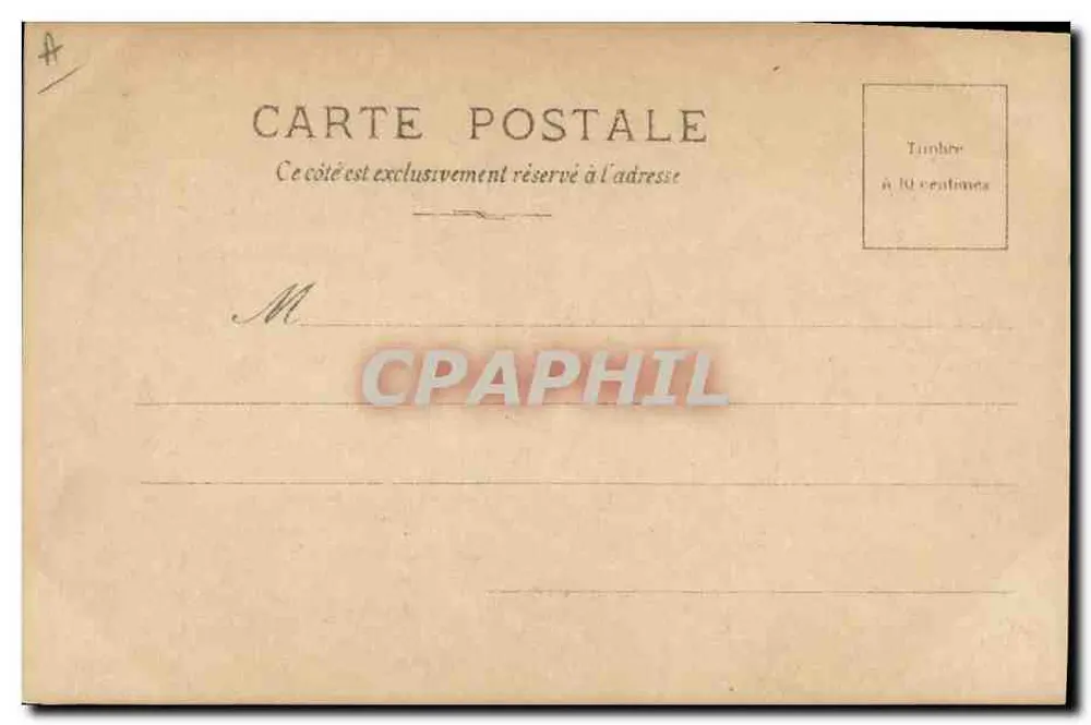 Réjane — Profilporträt — S.I.P. 29. Serie N°17, herausgegeben von Reuninger Paris - Rückseite