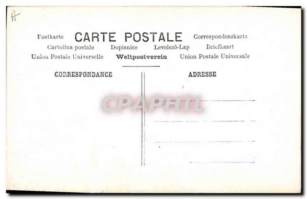 Blanche Toutain am Fächer — Saul Boyer, Paris, F.C.&Cie 222 - Rückseite