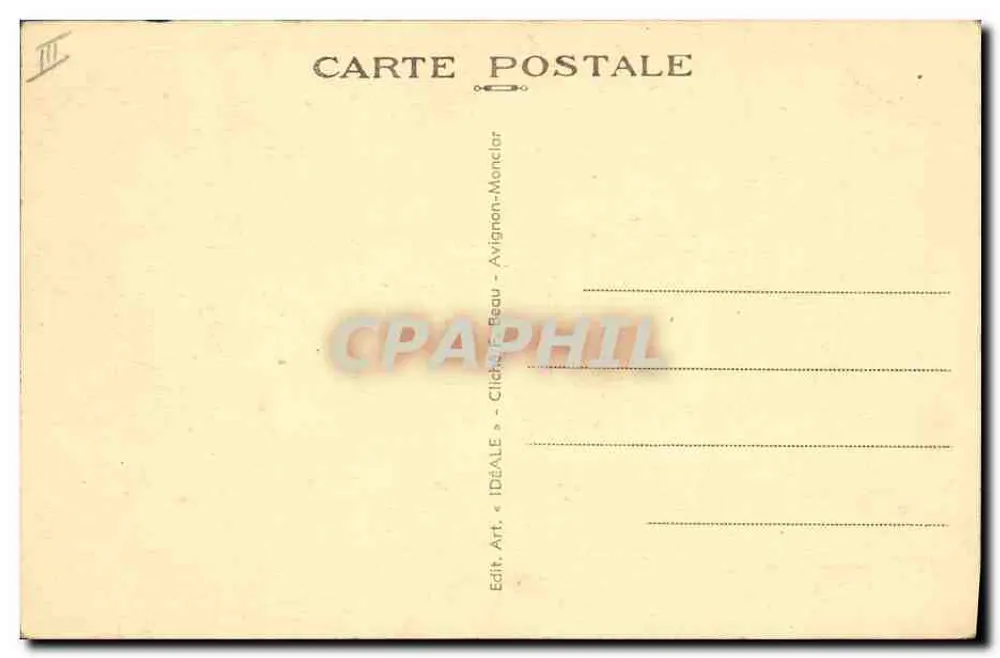Orange (Vaucluse) — Antikes Theater — Aufführung von « Faust » (5. Akt) — Das Ballett — IDEALE M.F.3. — Januar 1940 - Rückseite