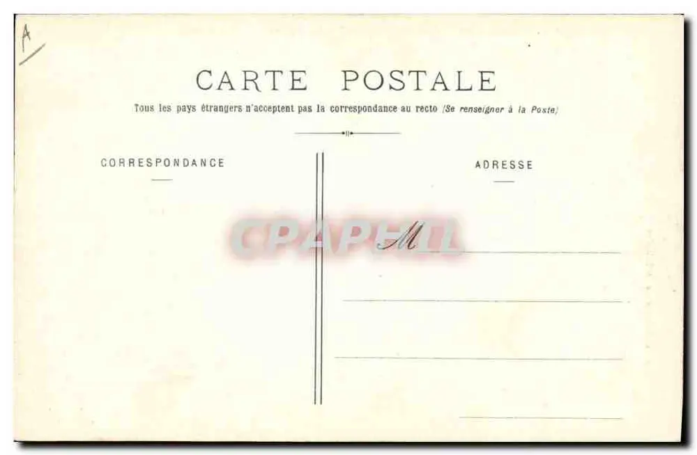 O Sorriso Eterno da Sablaise — Coleção Lucien Amandé, os Sablais-d'Olonne - N° 1912 - Verso
