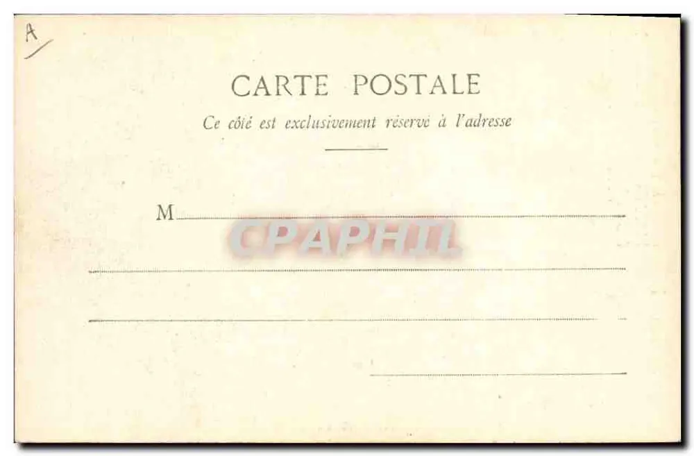 O Amor em Sables-d'Olonne — Poema de Paul Pionis — Editor G. I. D. de Nantes, n° 10 - Verso