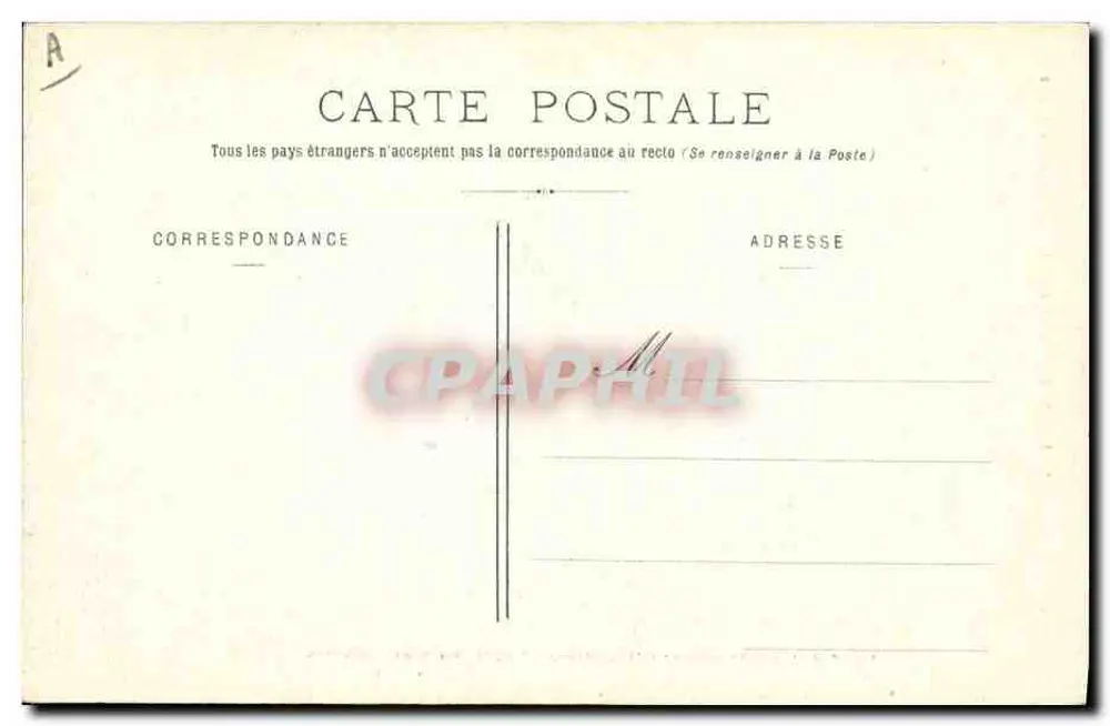 Les Sables-d'Olonne — Caminhada a cavalo — Lucien Amiaud, N° 1463 - Verso