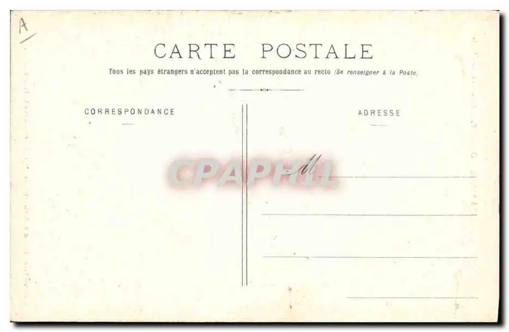 Les Sables-d'Olonne - Reconciliação final — Lucien Amiaud, N° 1208 - Verso