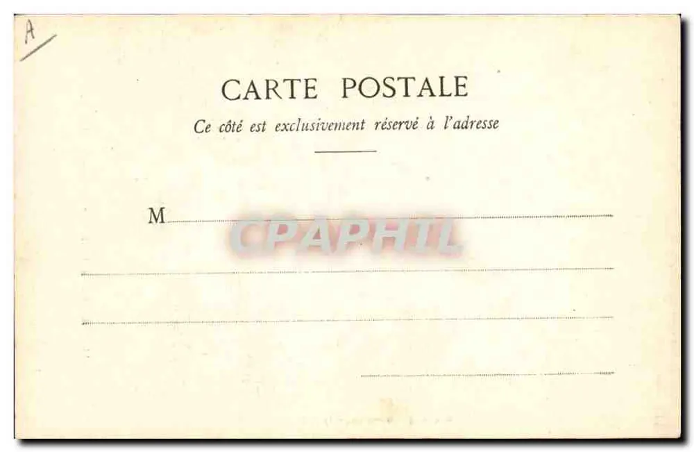 LES SABLES-D'OLONNE — Das Reparieren der Netze — G. L. D. de Nantes, Nr. 5 - Rückseite