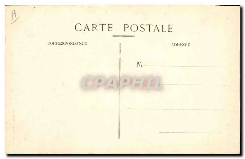 Niort — A Grisette — Edição das Novas Galerias, n°60 - Verso