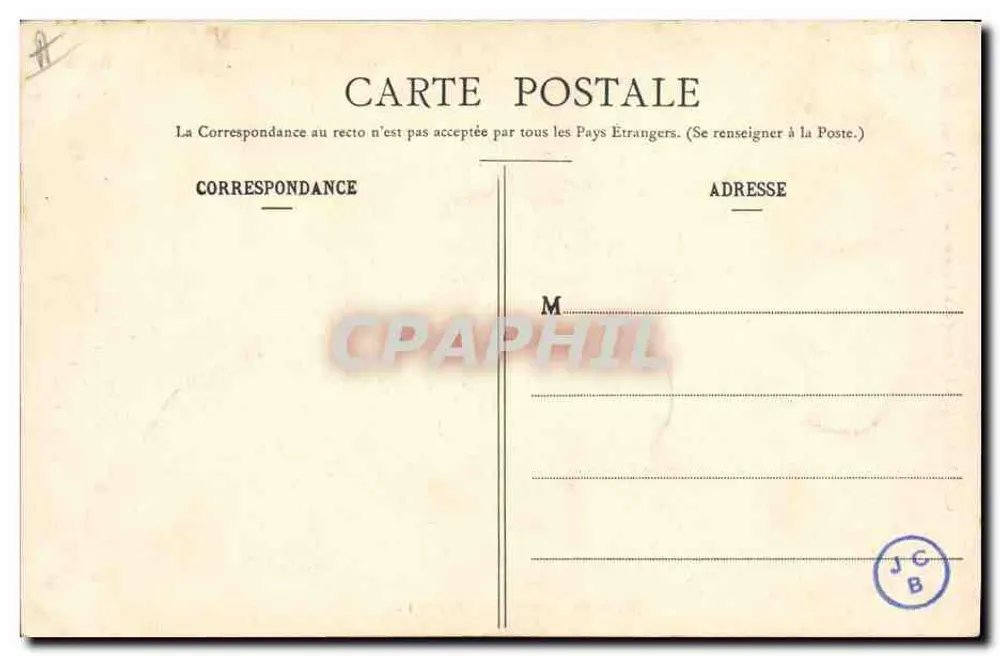 CROIX-DE-VIE - Liebe in den Vendée-Moors (4) — Sammlung Bountain, Nr. 1 - Rückseite