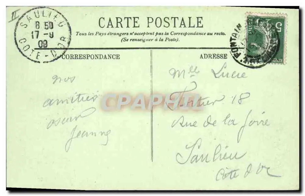 Fontainebleau — Il Palazzo — La Biblioteca — LL 78 - Verso