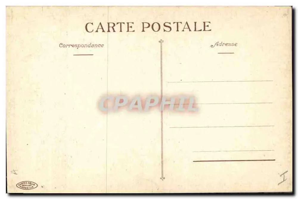 Papoulas — ilustração botânica — Cartes Heitz, N° não visível - Verso